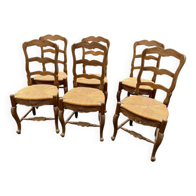 6 chaises provençales