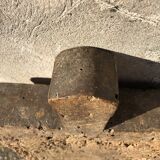 Old-fashioned butcher's butcher's board from vintage deco wood