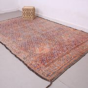 Vintage Beni Mguild Rug 201 x 301 cm - Berber Wool Rug - Handmade Boho Rug