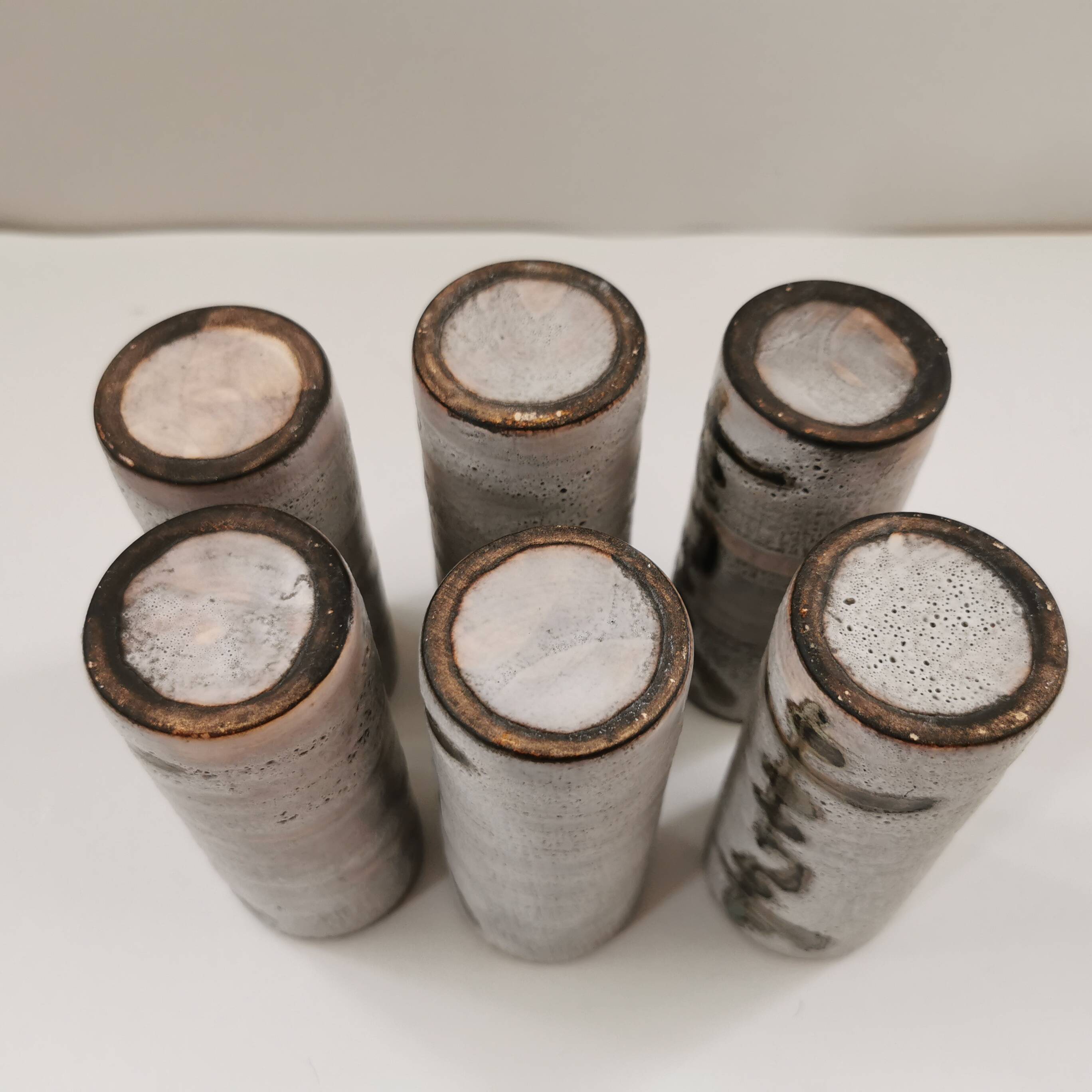 Set of 6 small mazagrans