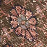 3x11 Dark Salmon Turkish Runner Rug, 85x336Cm SK 5476