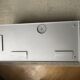 Bo concept como collection wall shelf - polished titanium grey steel