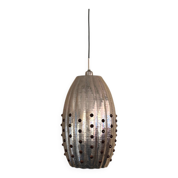 1980s handmade Indonesian pendant lamp
