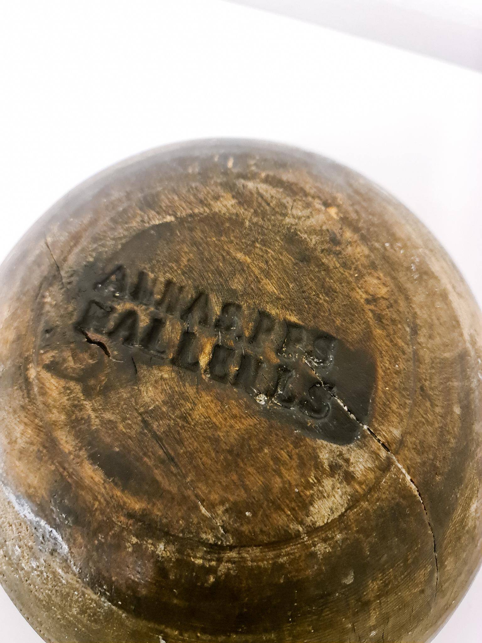 Swedish folk art, unique farmer's bowl from the 19th century.