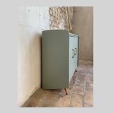 Vintage shoe cabinet - Light khaki