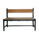 Bench wood and straw