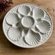 Set of 2 vintage oyster plates longchamp france