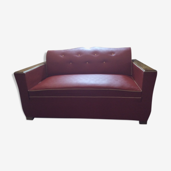 Sofa in skai 60s