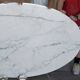 Original oval Knoll Tulip (198x121) Calacatta Gold (Oro) in NEW CONDITION!!