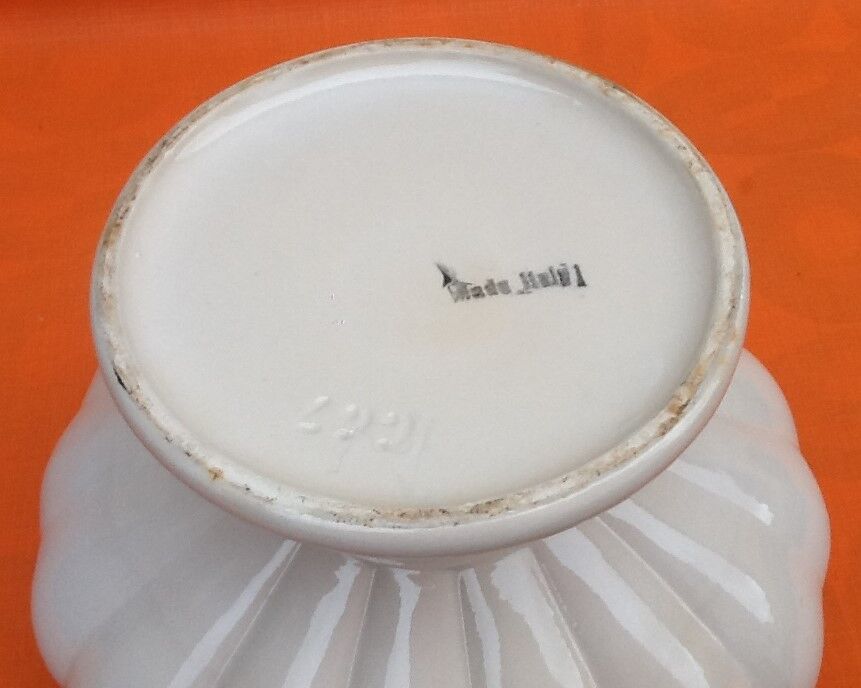 Pot-on-foot cache Ceramic Made in Italy Height: 180mm