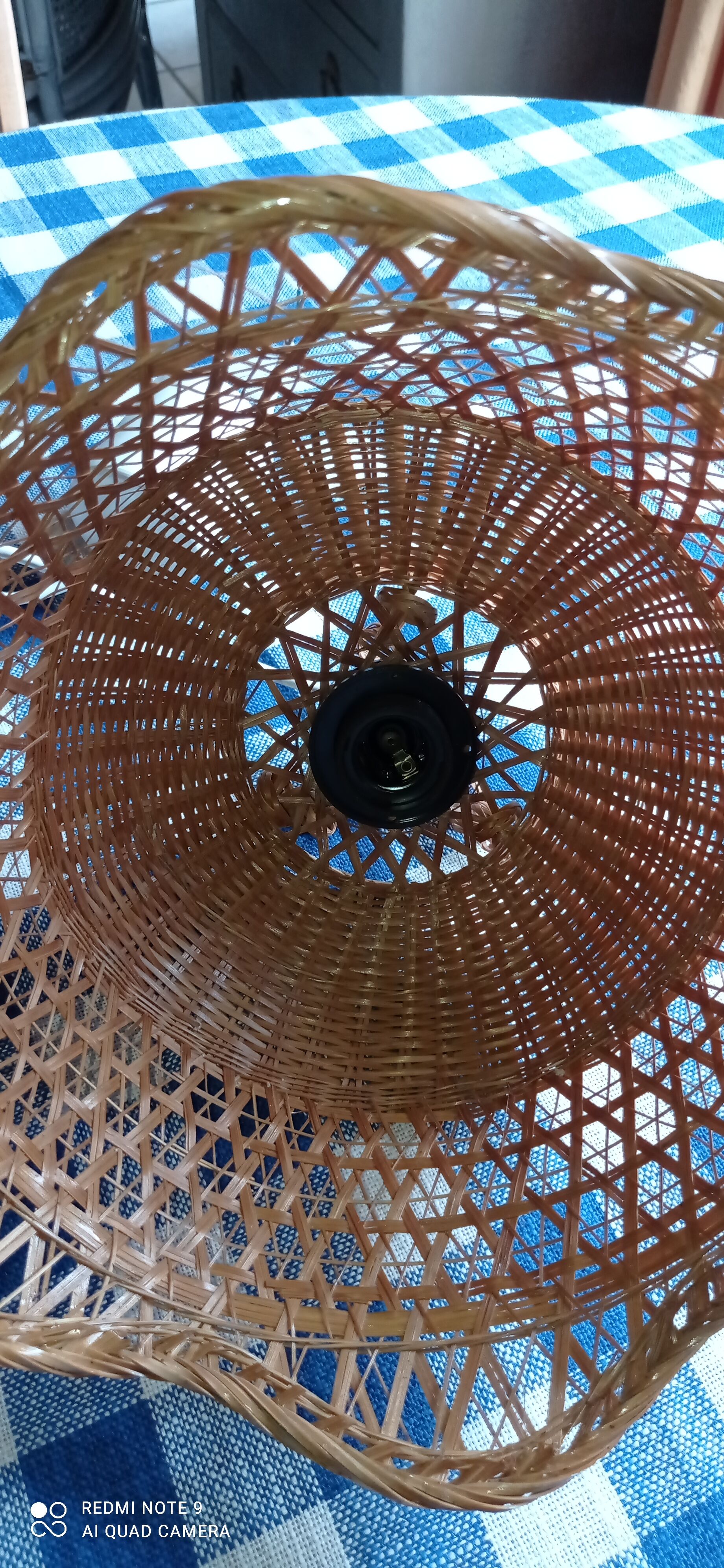 Rattan suspension