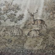 Tapisserie de style Renaissance à décor animalier, XXème siècle
