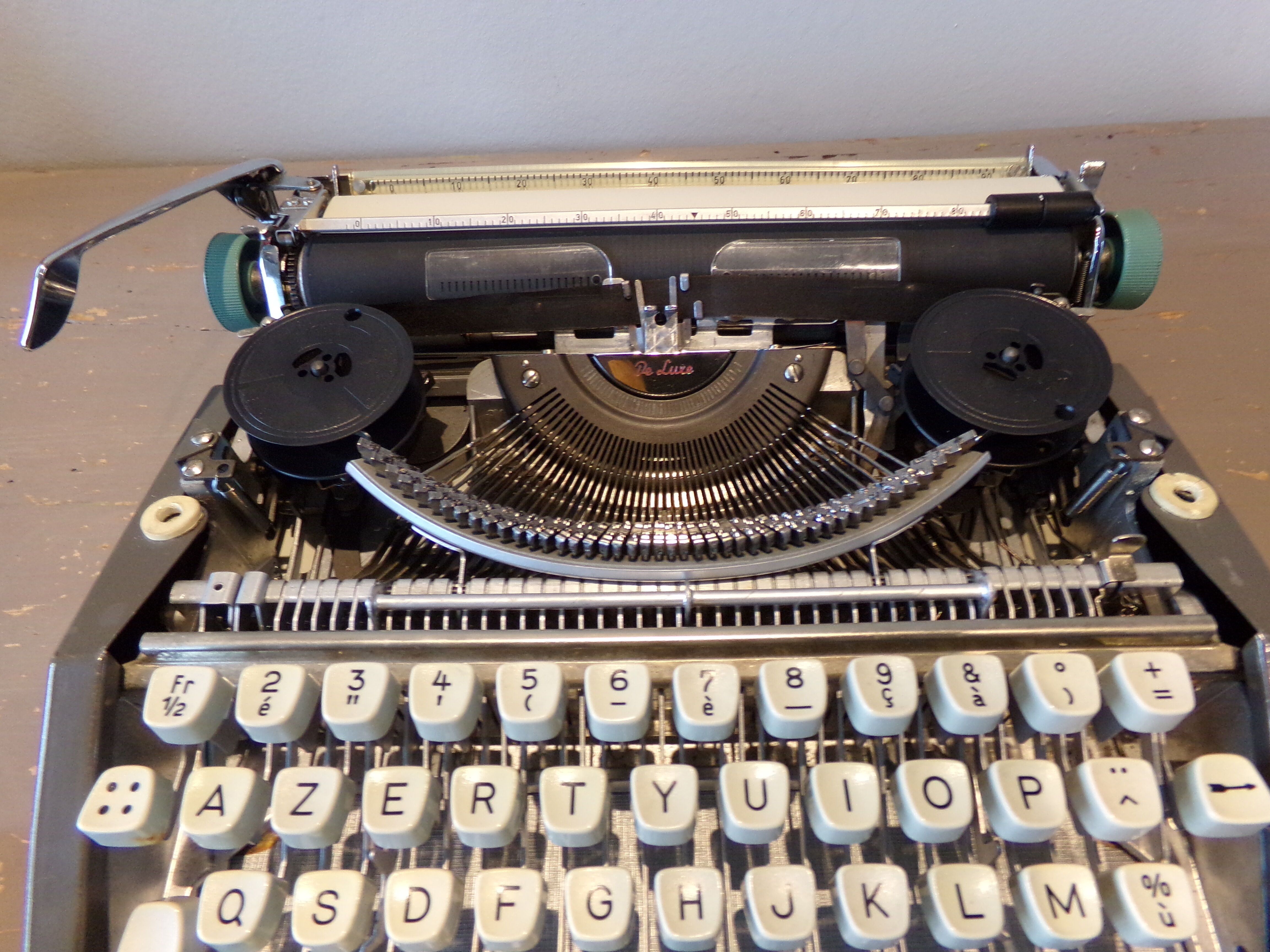 Olympia sf portable luxury typewriter with bag