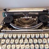 Olympia sf portable luxury typewriter with bag