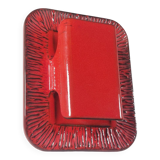 Vintage ceramic wall lamp from the 1970s.