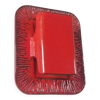 Vintage ceramic wall lamp from the 1970s.