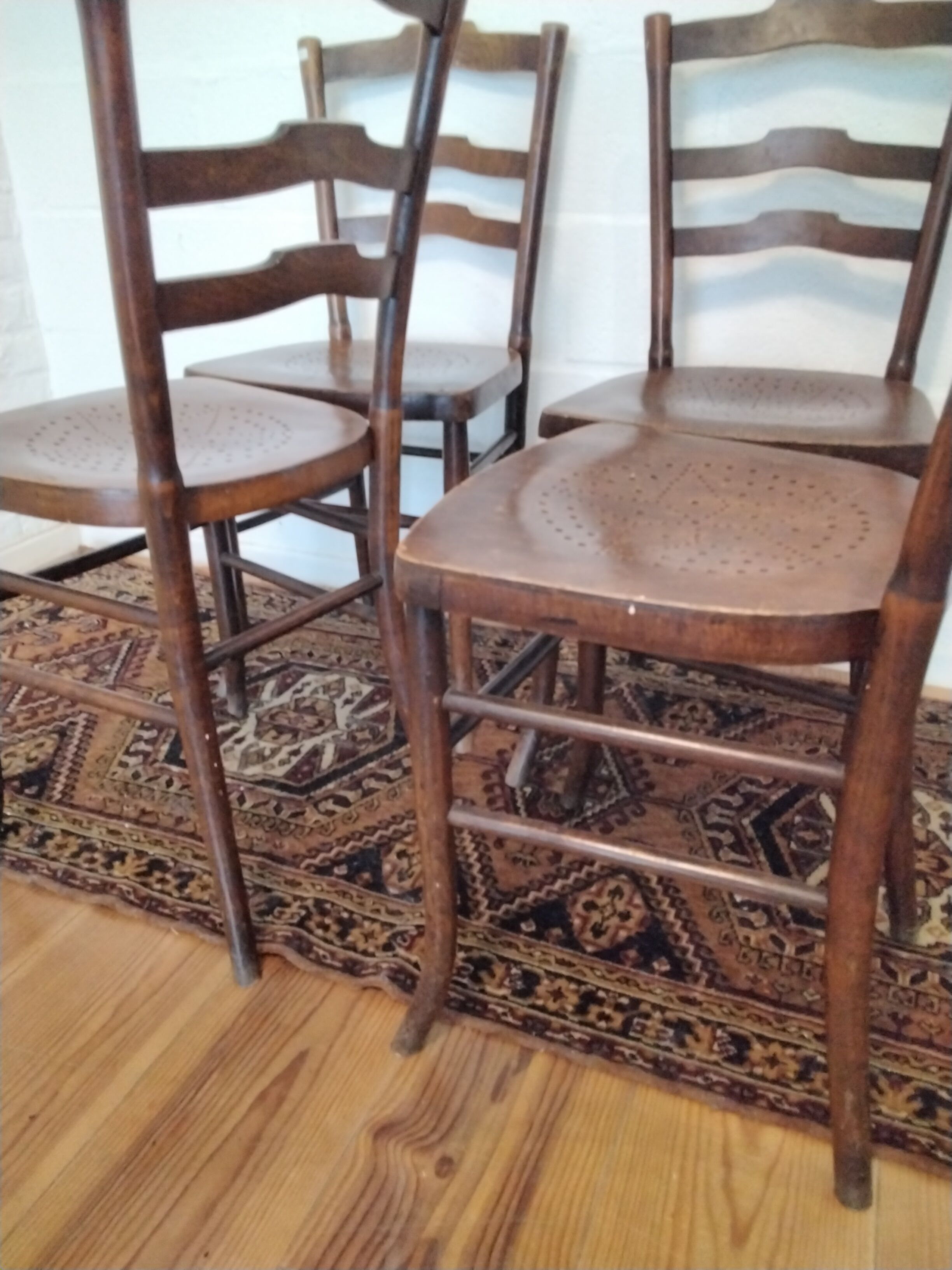 4 bistro chairs