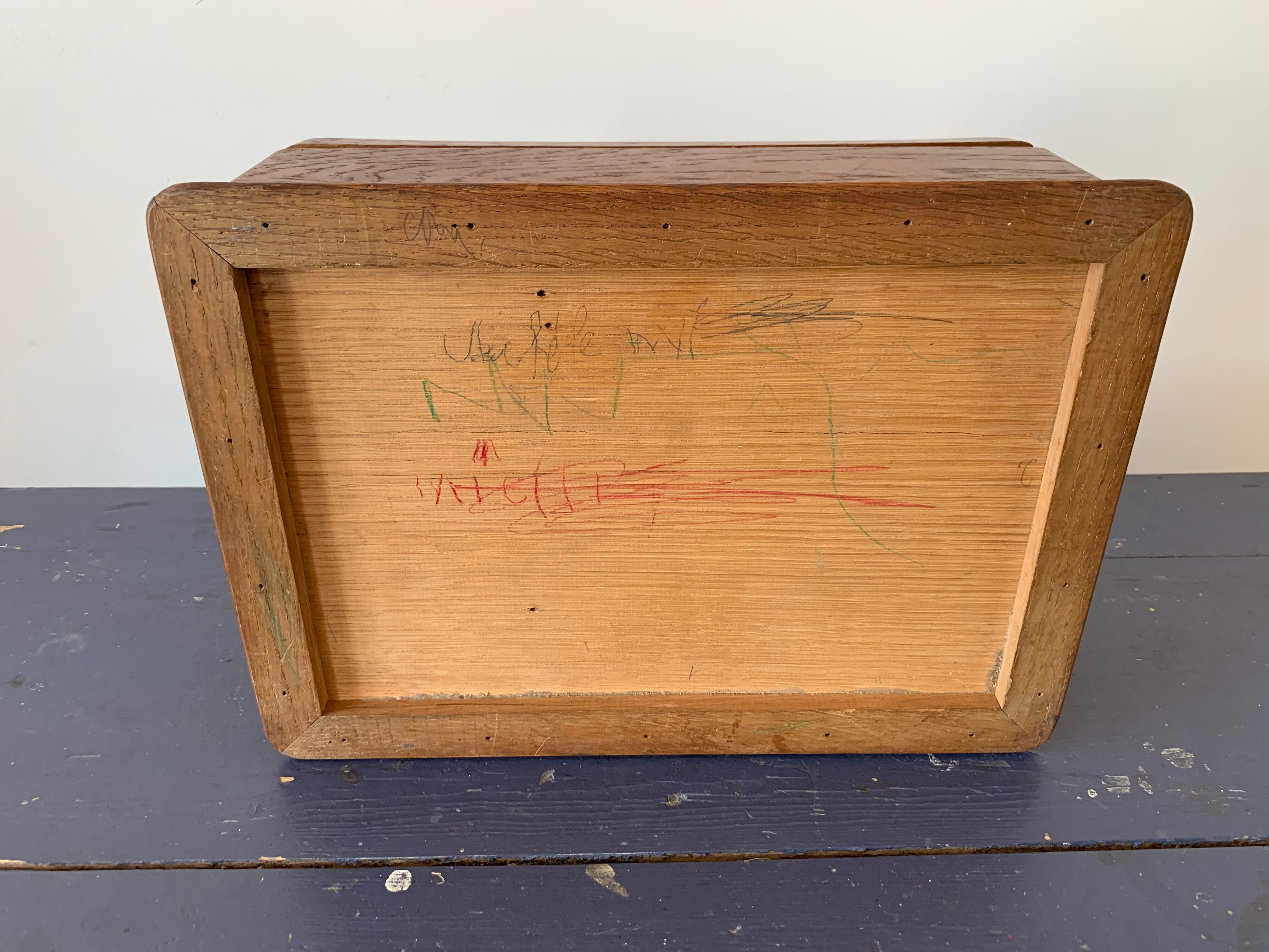 Old compartment box