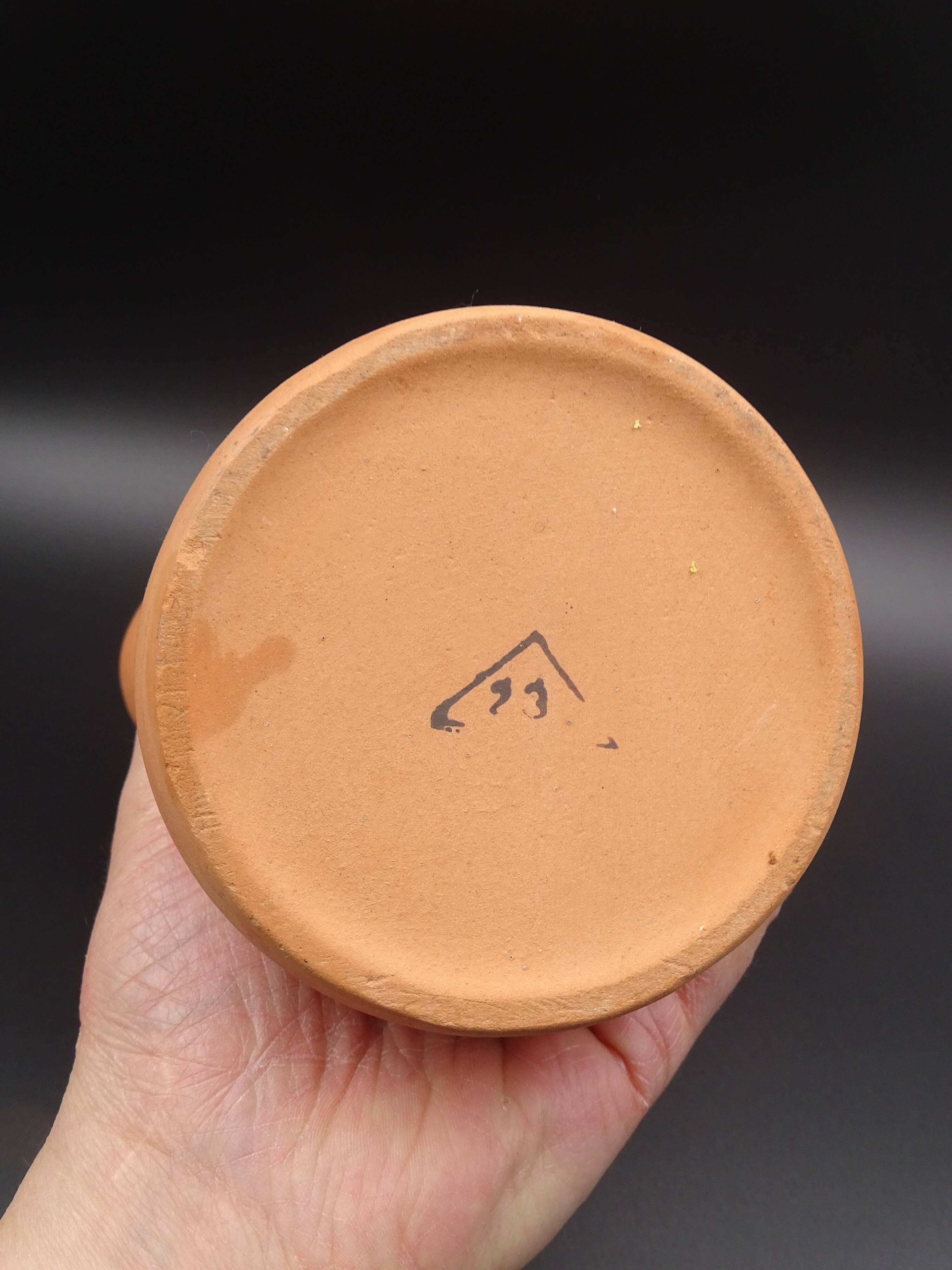 Vase in the shape of a baby's head - poupon