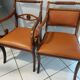 English flap desk and these 2 armchairs early XXeme