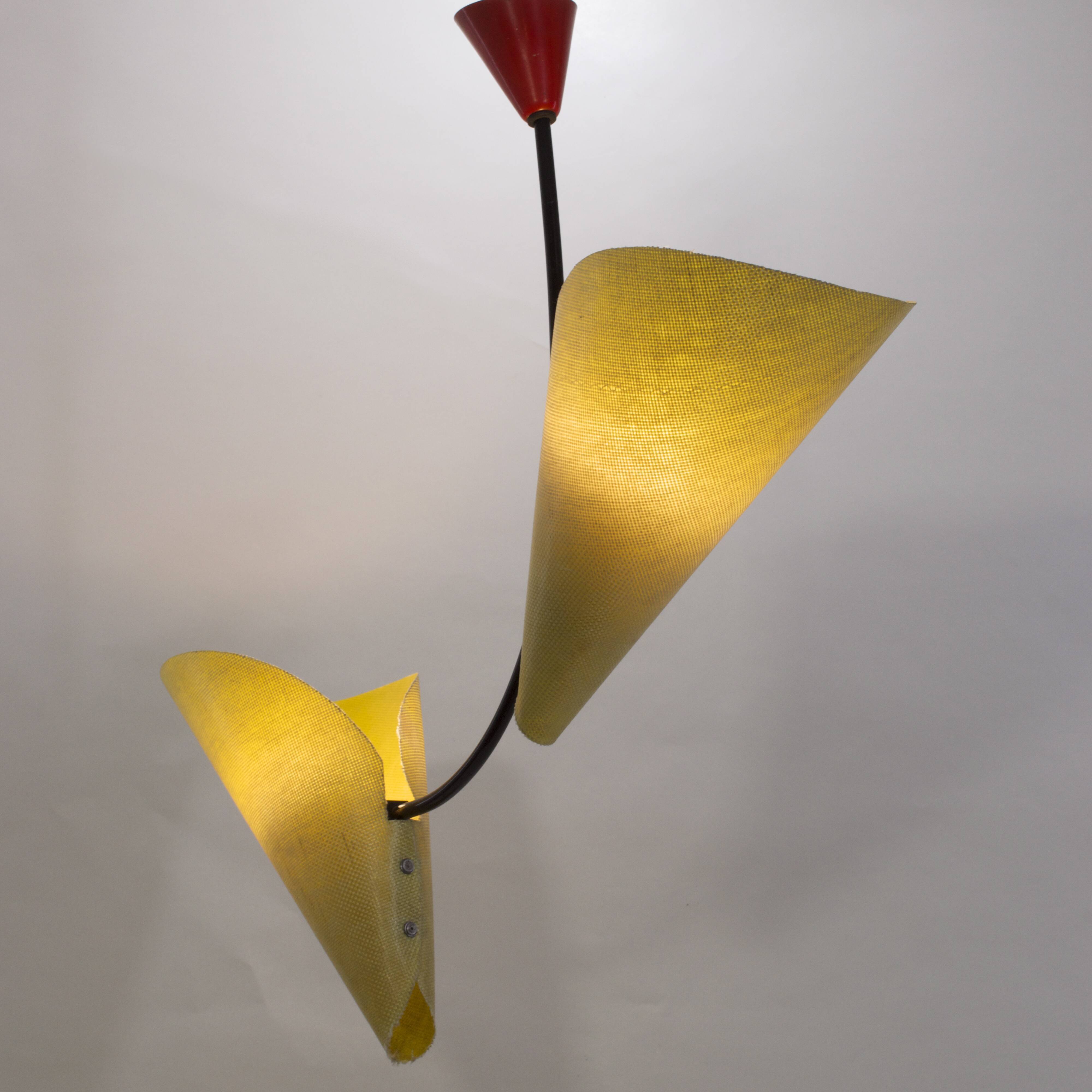 1960 Lustre by Josef Hurka for Napako, model 1208, original edition