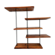 Etagère destructurée, style industriel