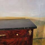 Petite commode époque Napoléon III en acajou