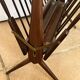 Folding magazine rack with shelf