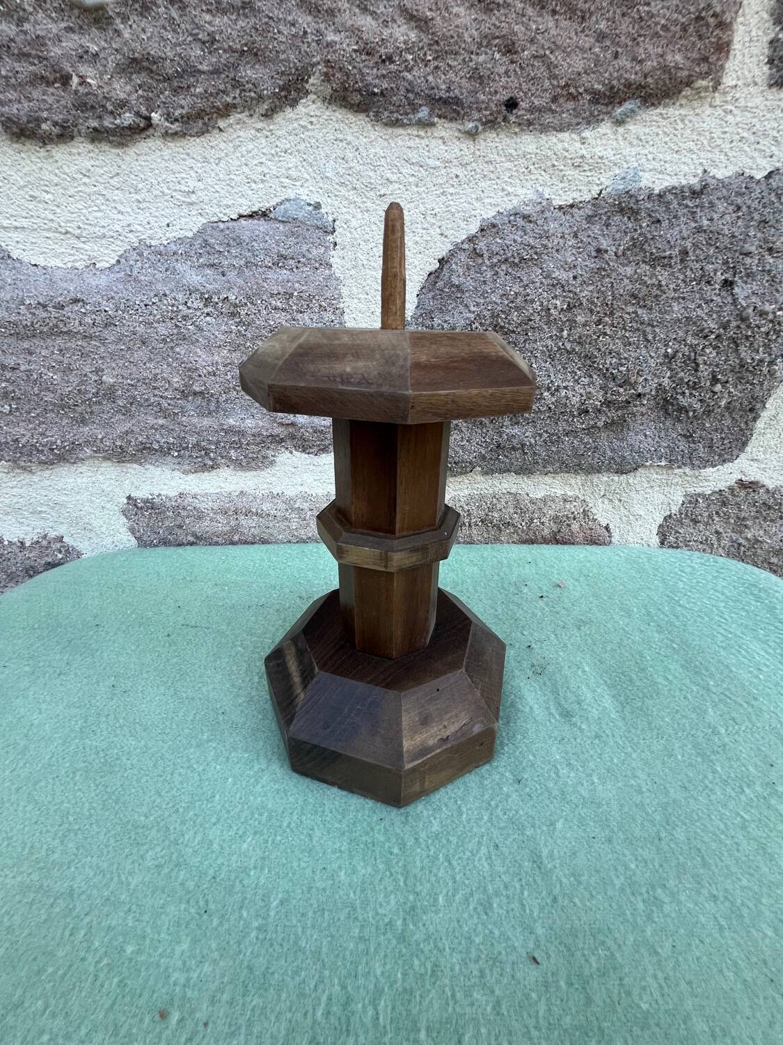 Brutalist candle holder