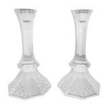 Pair of avon lead crystal candle holders