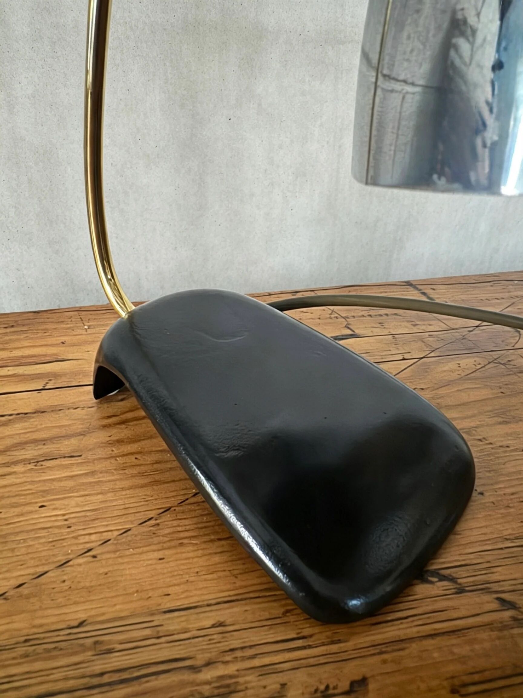 1950s Bauhaus table lamp by Gebrüder Cosack Germany