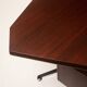 T96 Rosewood Boomerang Desk by Osvaldo Borsani for Tecno, First Edition, 1950