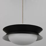 1950s Josef Hurka UFO pendant light for Napako, Czechoslovakia