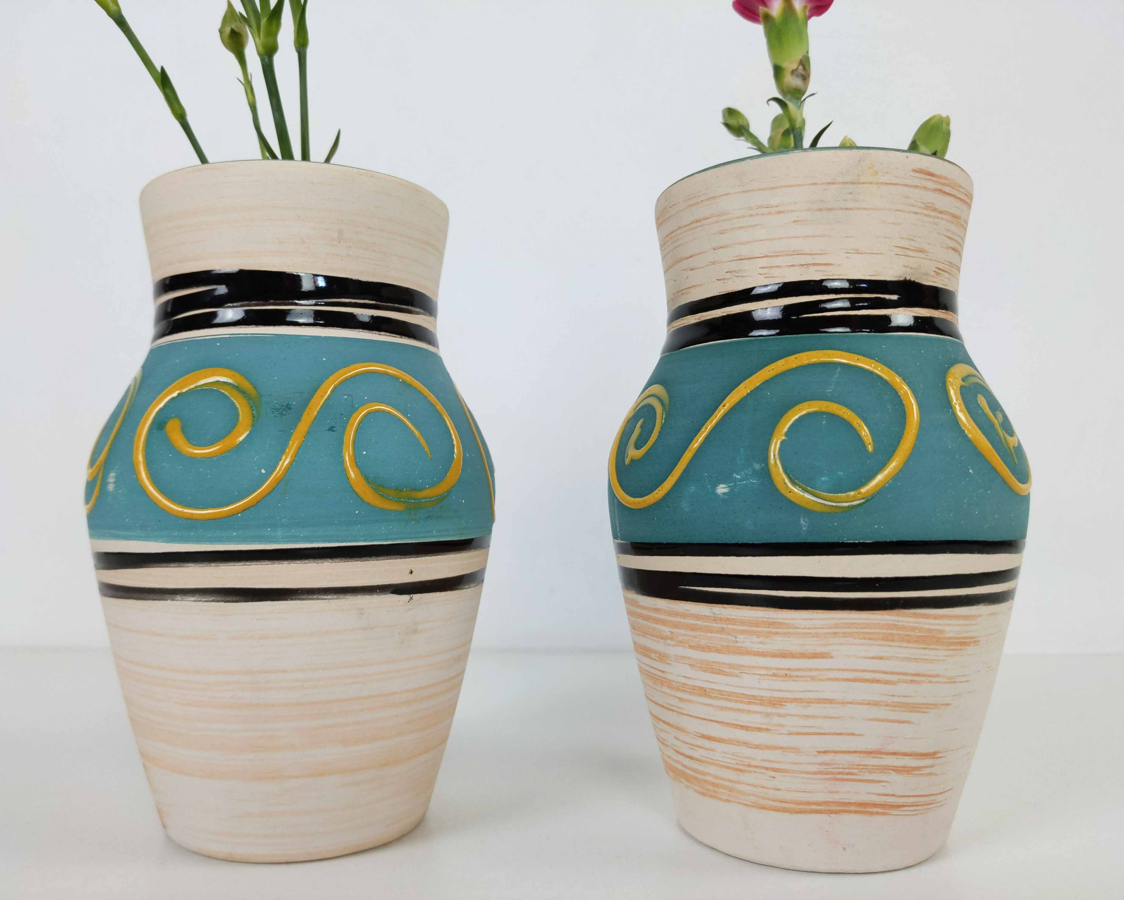 Paire de vases vintage West Germany