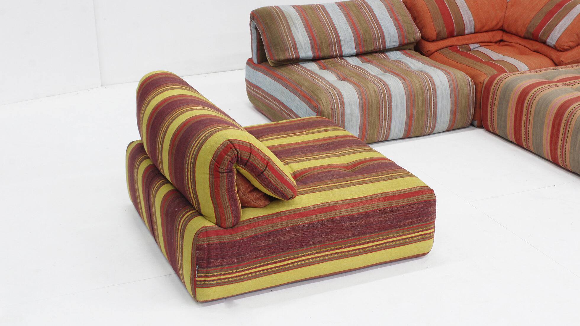 Vintage Roche Bobois Voyage Immobile modular lounge sofa