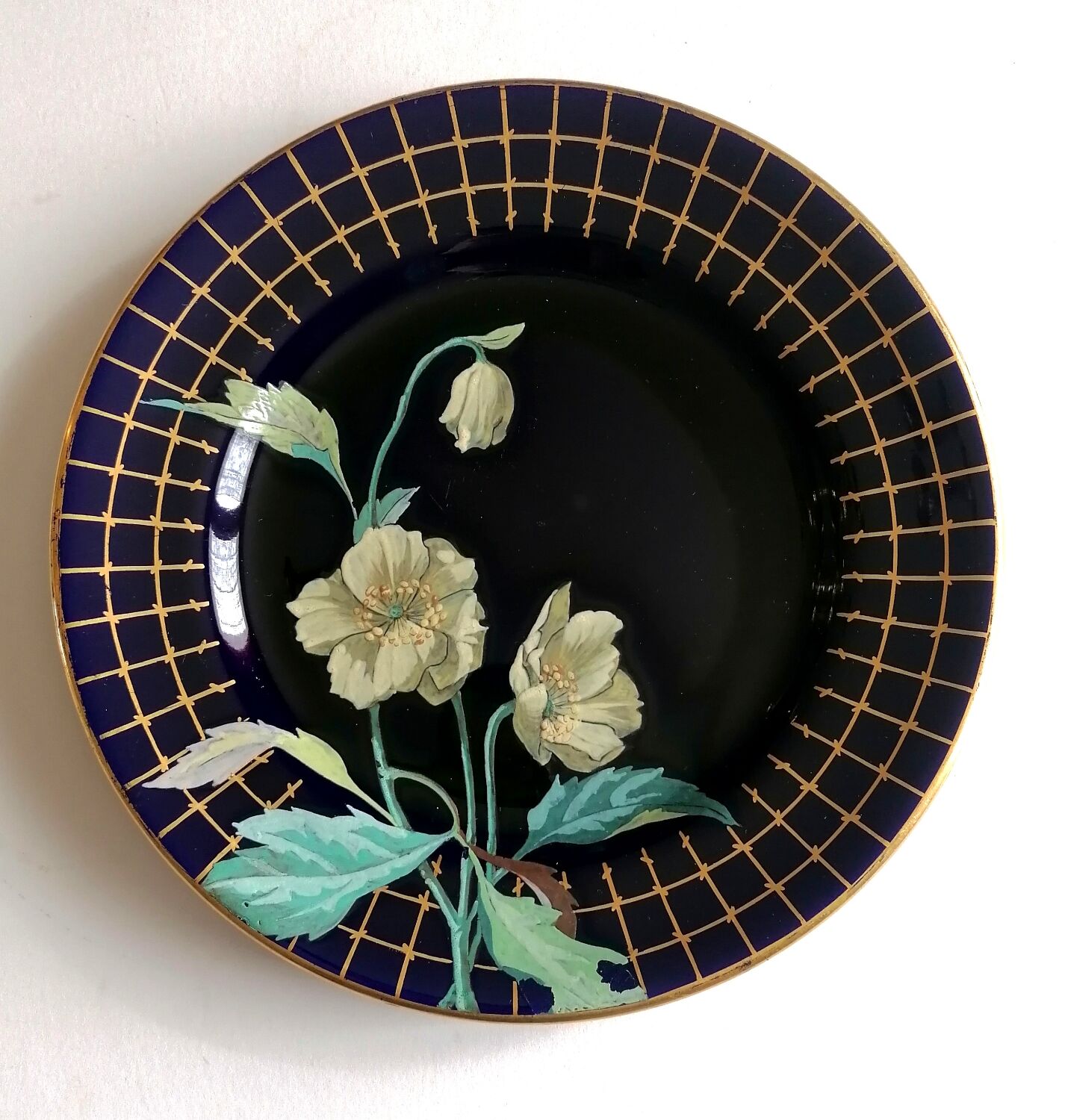 19th century plate signed HB Choisy