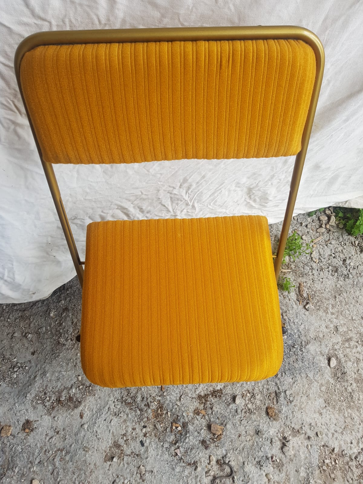 Old folding chair lafuma