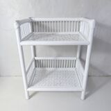 rattan bedside table