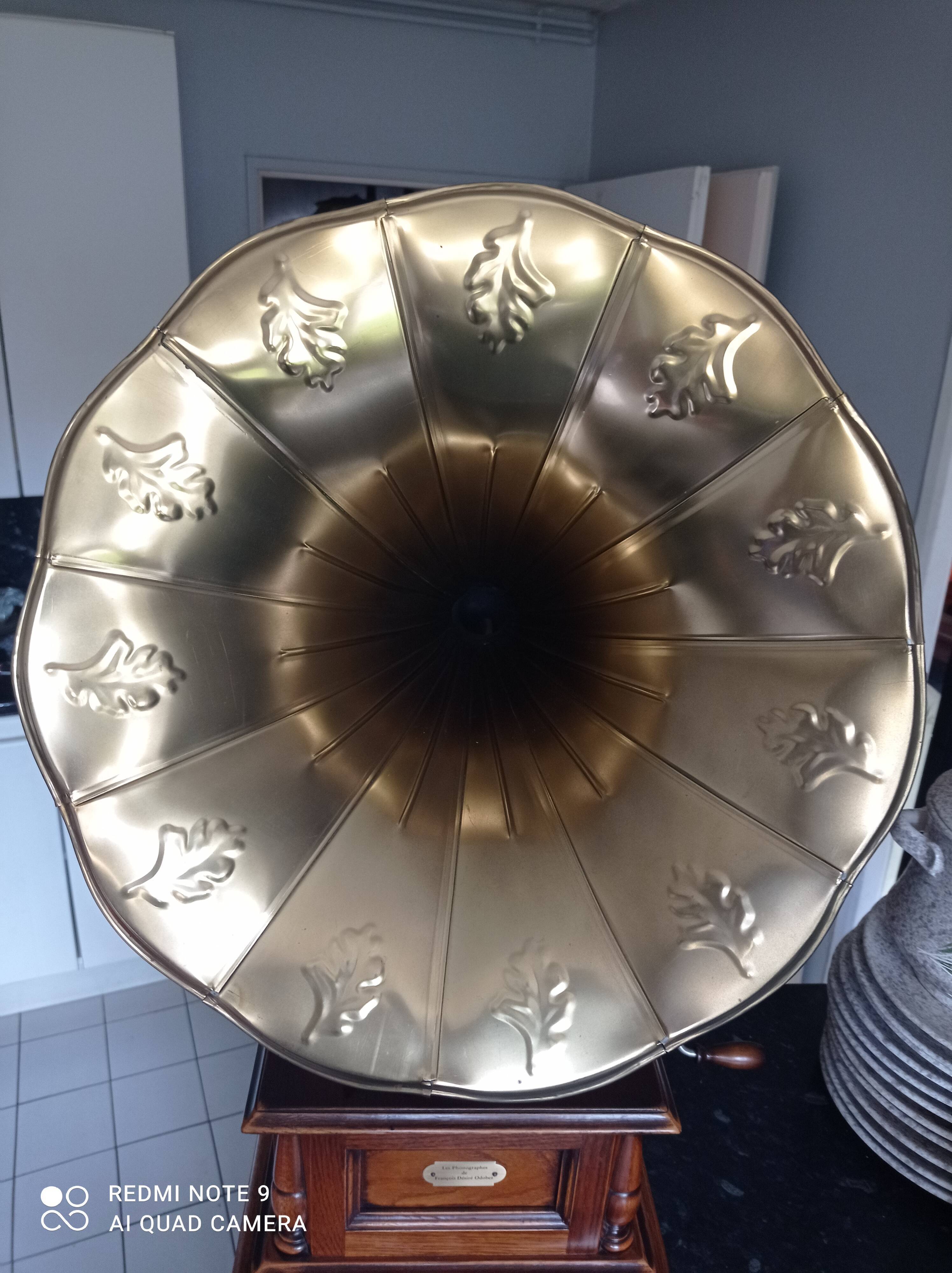 Pretty and former phonograph of François Désiré Odobez