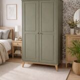 Wardrobe green Thisted