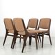 Chaises vintage par Mahjongg Holland, ensemble de 4