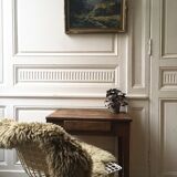 Painting oil mountain landscape