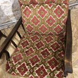 Vintage velvet armchairs