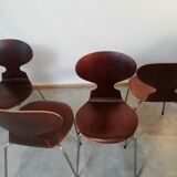 Chaises à manger Ant par Arne Jacobsen pour Fritz Hansen, années 1950