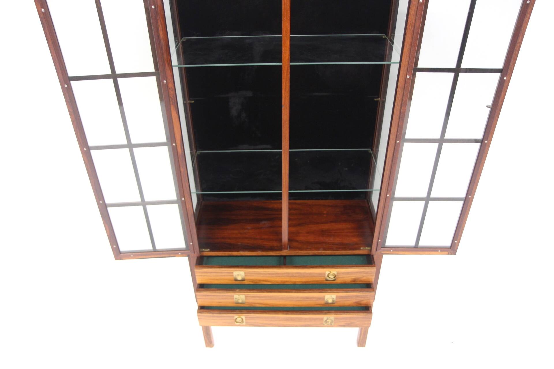 Rosewood display cabinet "Victoria", Torbjørn Afdal, Mellemstrand Trevareindus