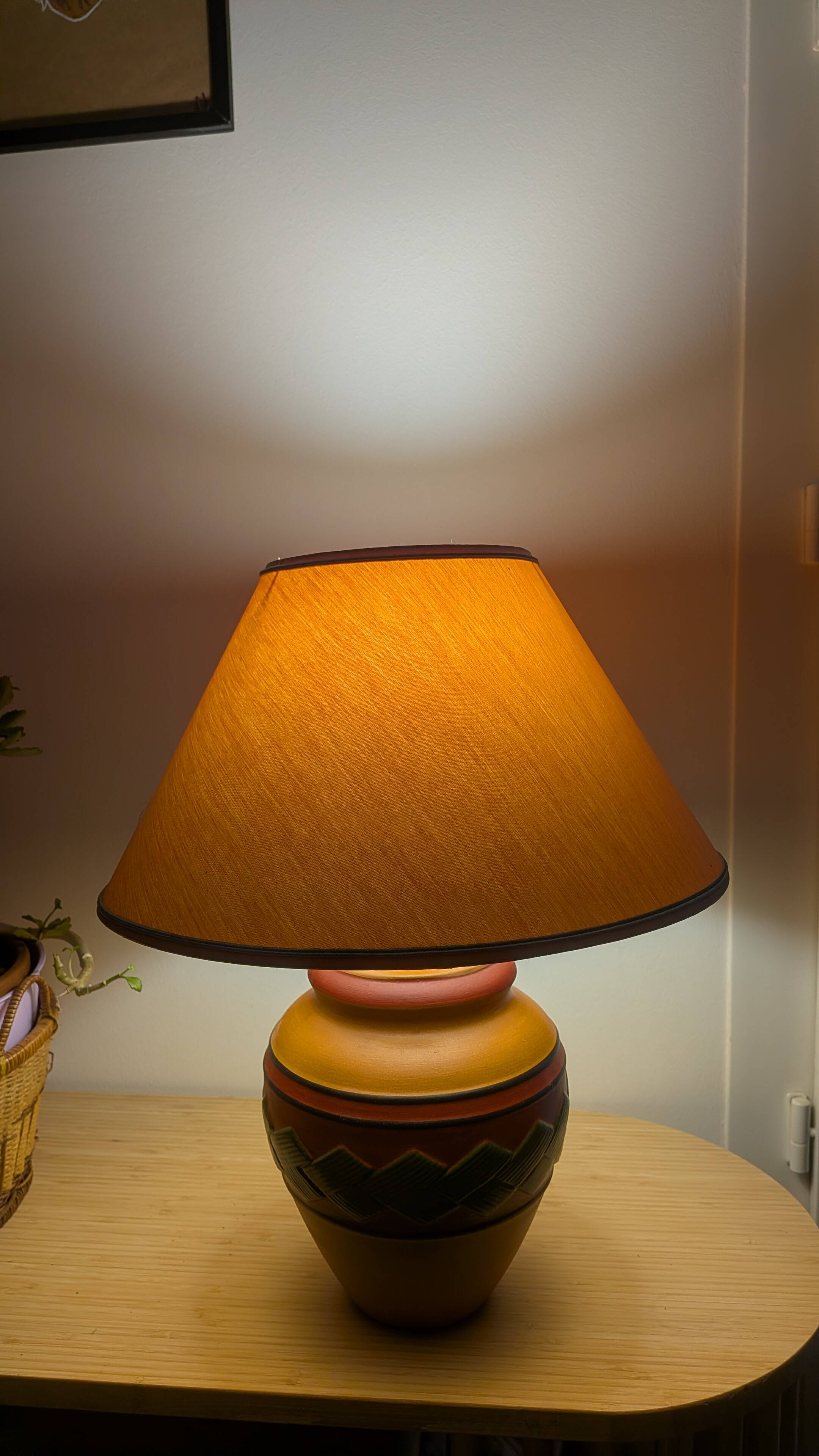 Vintage ceramic table lamp