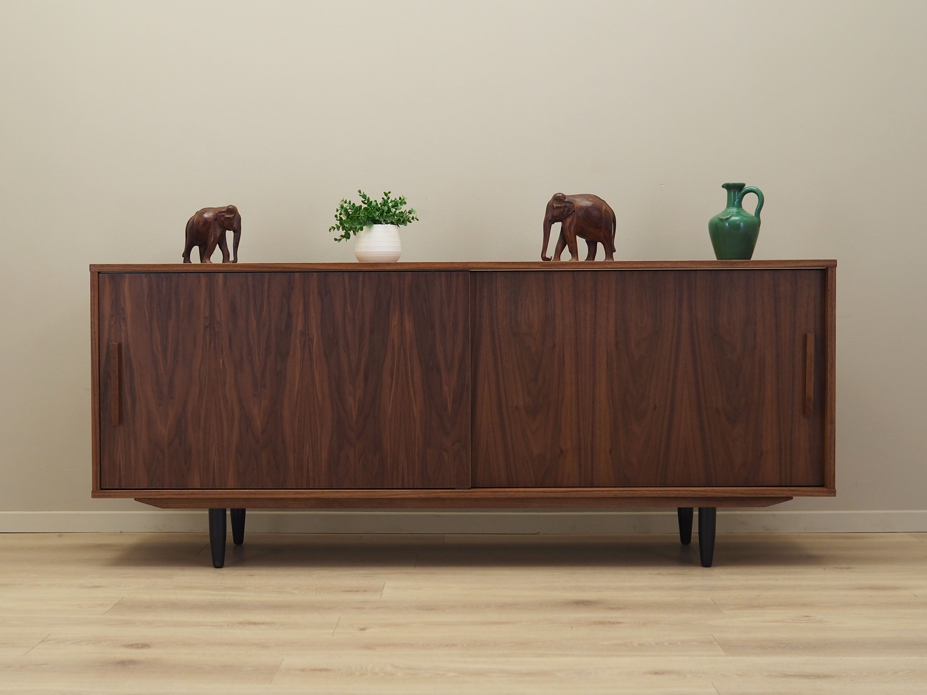 Walnut sideboard, Danish design, 1990s, production: Denmark