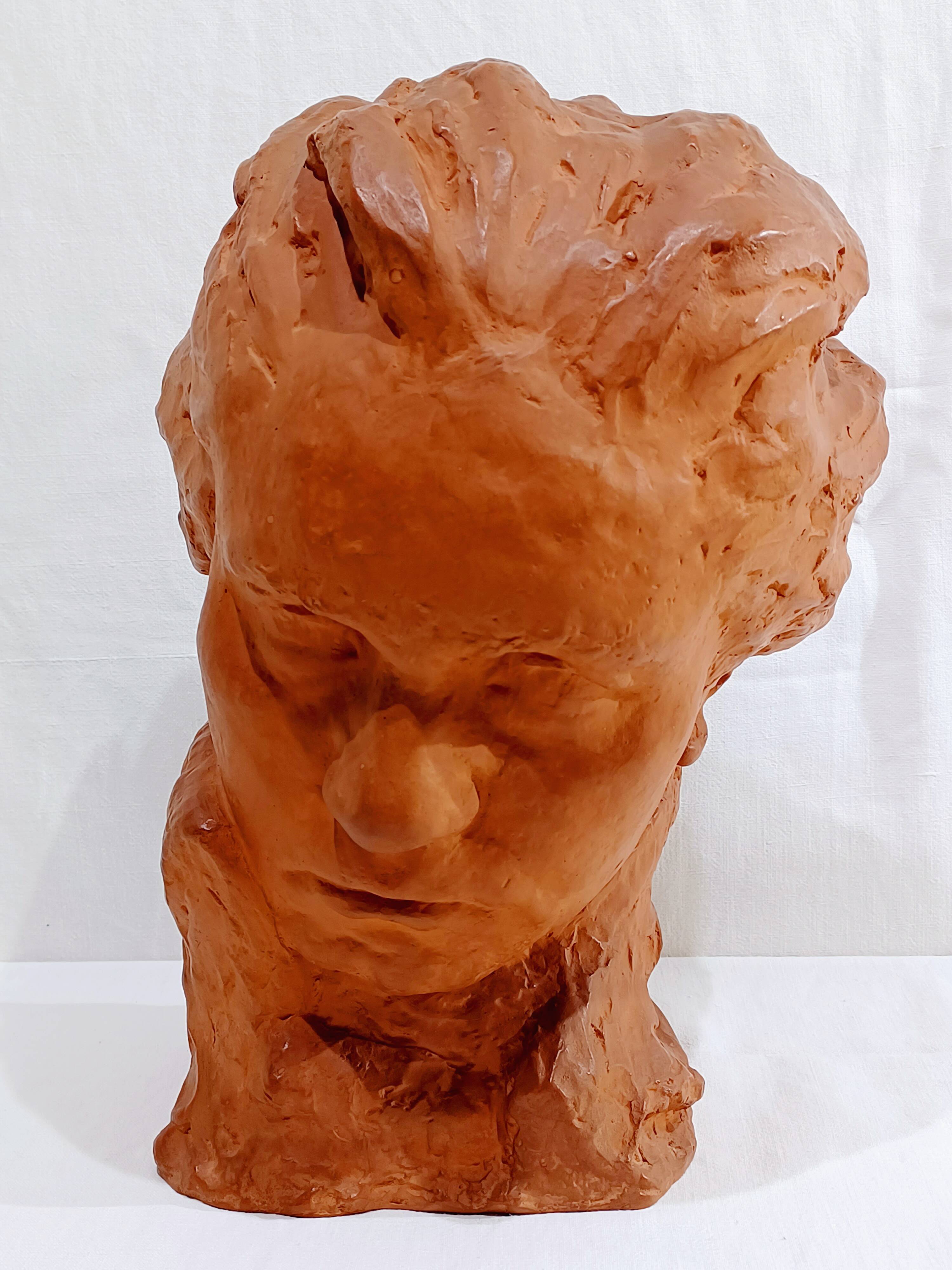 S. Foucault - Beethoven terracotta bust