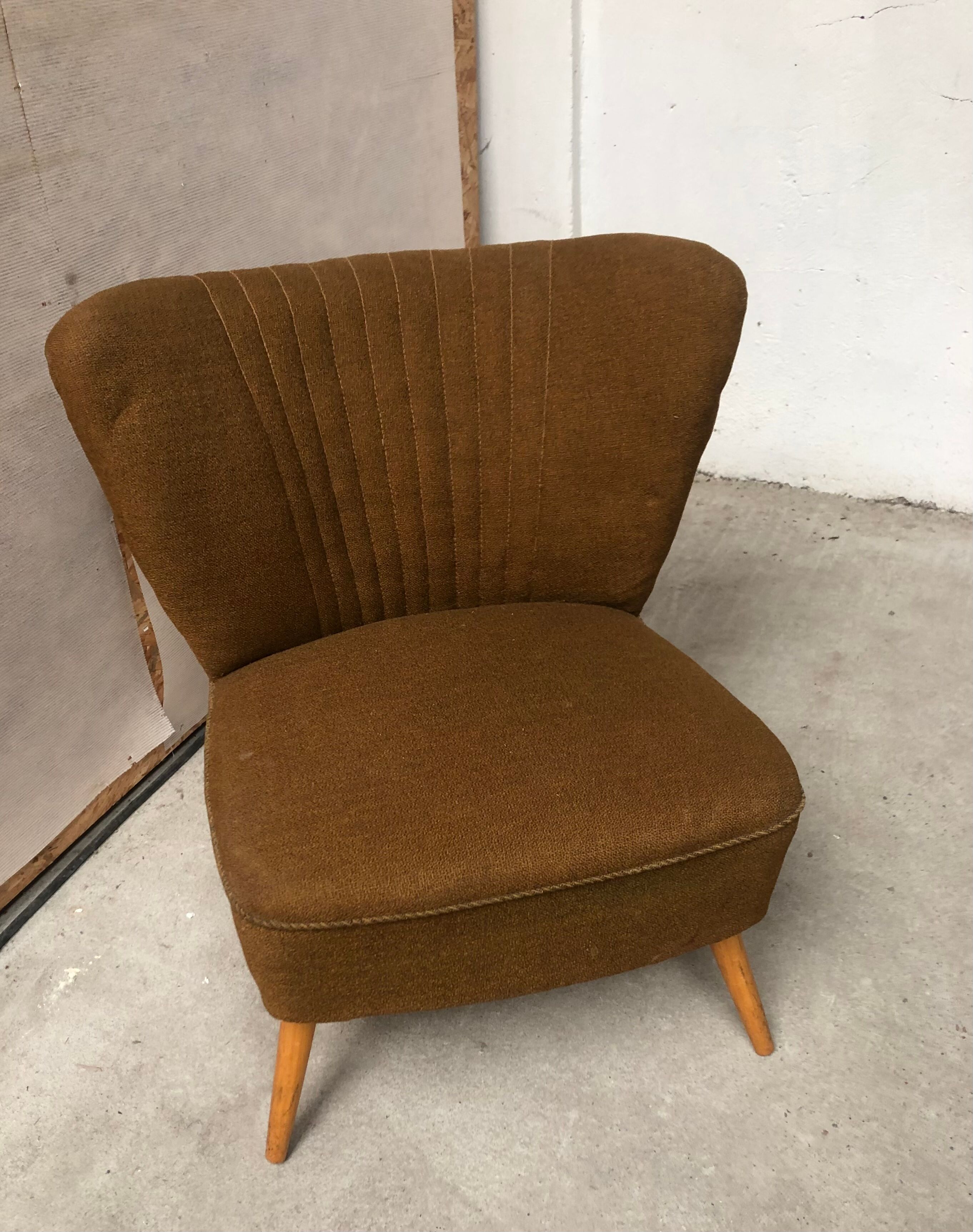 Vintage cocktail armchair 60s