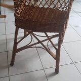 Wicker armhair